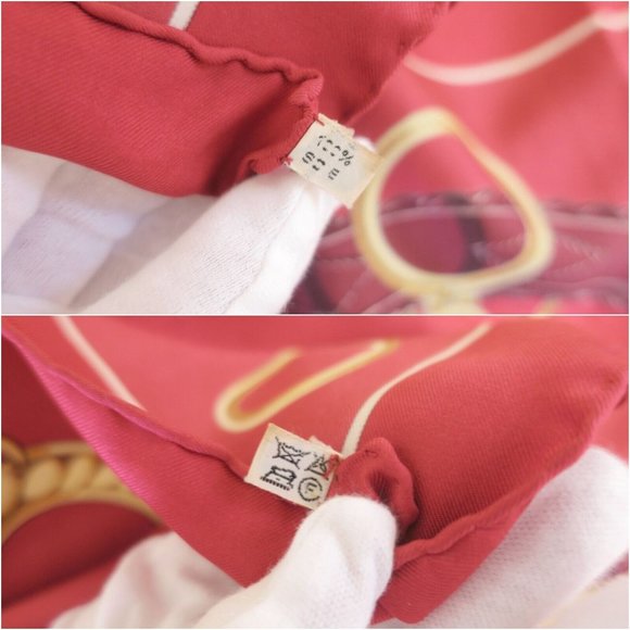 529156C V Hermes Scarf Silk Carre 90 - Picture 5 of 5